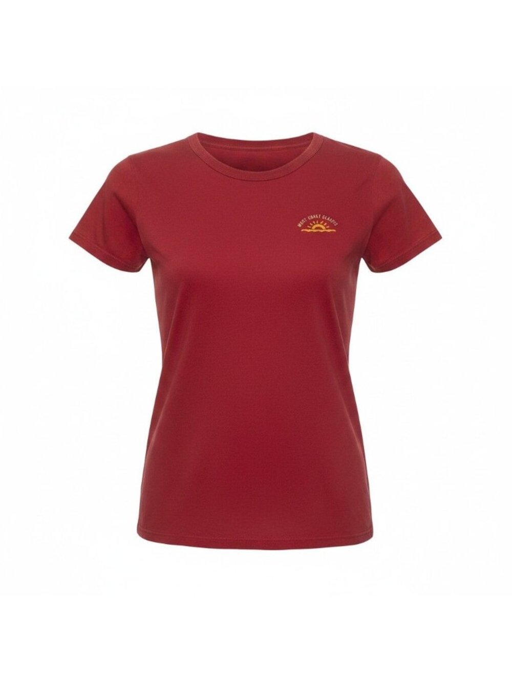 Women's vintage T-shirt Size Large Red Abercrombie & Fitch Shirt Red - Picture 1 of 11